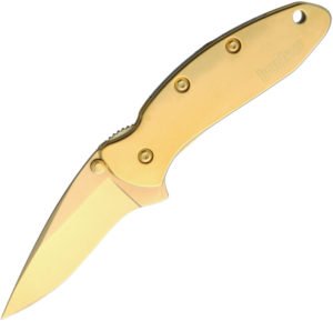 Kershaw Chive Framelock A/O Gold (2″)