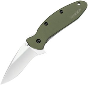 Kershaw Scallion Linerlock A/O Green (2.5″)