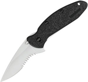 Kershaw Scallion Linerlock A/O Black (2.5″)