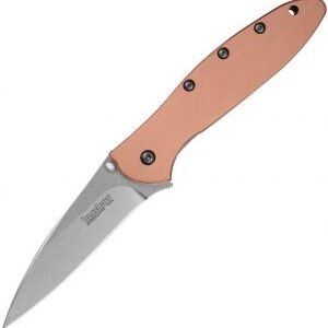 Kershaw Leek Linerlock A/O Copper (3″)