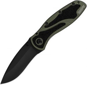 Kershaw Blur Linerlock A/O Grn Factory Second (3.38″)