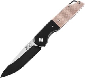 Kansept Knives Warrior Linerlock Brn Micarta (3.5″)