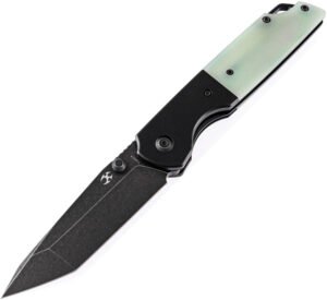 Kansept Knives Warrior Framelock Jade (3.5″)