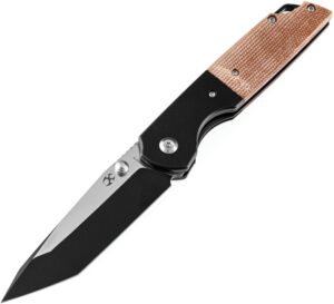 Kansept Knives Warrior Linerlock Brn Micarta (3.5″)