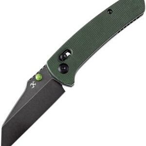 Kansept Knives Main Street Crosslock Grn (3.5″)