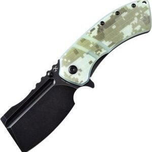 Kansept Knives XL Korvid Linerlock Jade Camo (3.5″)