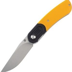 Kansept Knives Reverie Linerlock Yellow G10 (3″)