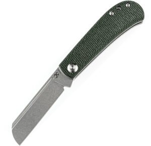 Kansept Knives Bevy Slip Joint Green Micarta (3″)