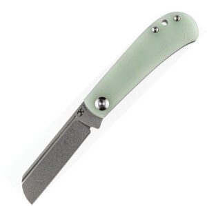 Kansept Knives Bevy Slip Joint Jade G10 (3″)