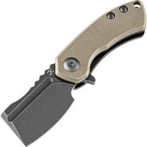 Kansept Knives Mini Korvid Linerlock Tan (1.5″)