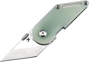 Kansept Knives Pinkerton Dash Linerlock Jade (1.69″)
