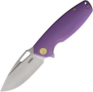Kubey Tityus Framelock Purple Ti (3.38″)