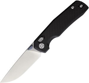 Kunwu X TAO XT Lock knife Black CF (3.5″)