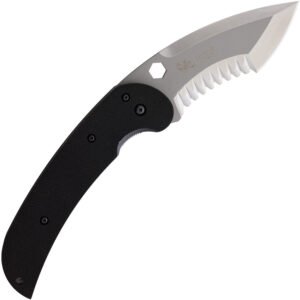 Linton Cutlery Large Tactical Linerlock Satin (4.5″)