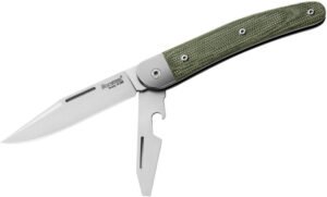 LionSTEEL Jack Folder Green Micarta
