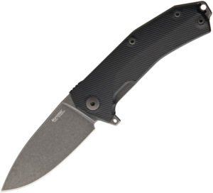 LionSTEEL KUR Linerlock Bl Stonewash (3.375″)
