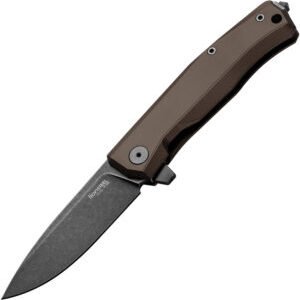 LionSTEEL Myto Framelock Aluminum Brown (3.25″)