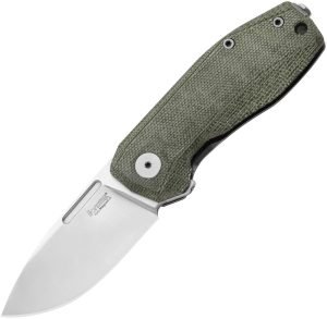 LionSTEEL Nano Framelock Green Micarta (2.5″)