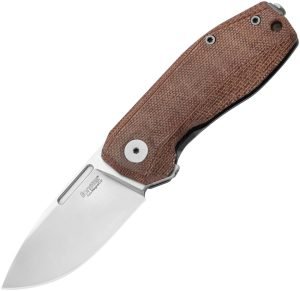 LionSTEEL Nano Framelock Natural Micarta (2.5″)