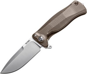 LionSTEEL SR11 Framelock Titanium Bronze (3.75″)