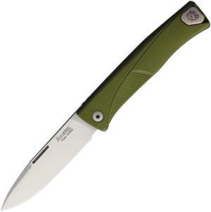 LionSTEEL Thrill Slip Joint Green Al (3″)