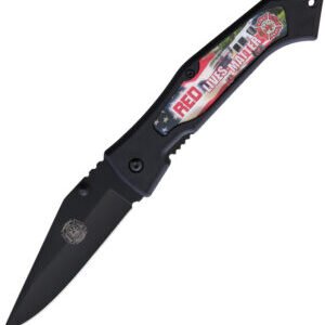 Miscellaneous Red Lives Matter Linerlock (3.5″)