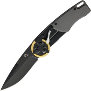 Mantis Gearhead Linerlock Brass DP (3″)