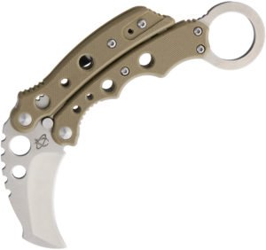 Mantis Vuja De Karambit Desert Tan (2″)