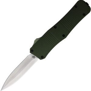 Mantis Auto OTF Stiletto Green Plain (3.25″)