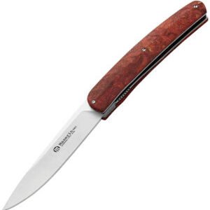 Maserin Gourmet Linerlock Red Burl (3.75″)