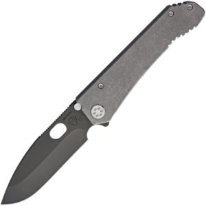 Medford 187 DP Framelock Knife Tumble finished