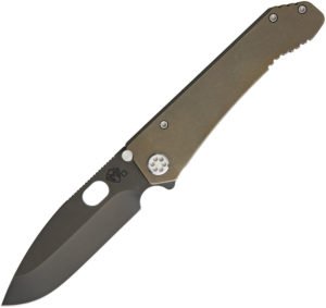 Medford 187 DP Framelock Knife Bronze (4″)