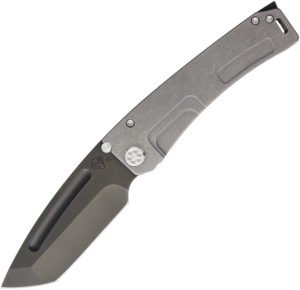 Medford Marauder H Knife Tumble titanium (4″)