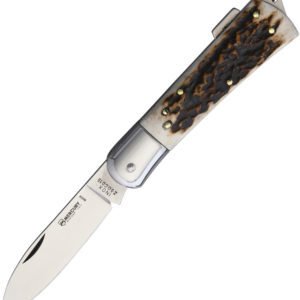 Mercury Hunting Lockback Stag (3″)