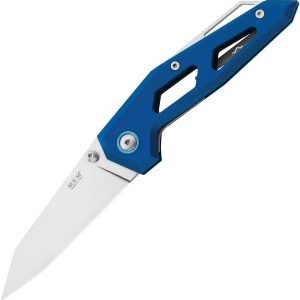 MKM-Maniago Knife Makers Edge Linerlock Blue (3″)