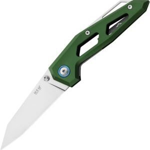 MKM-Maniago Knife Makers Edge Linerlock Green (3″)