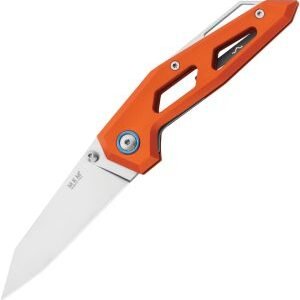MKM-Maniago Knife Makers Edge Linerlock Orange (3″)