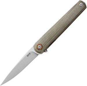 MKM-Maniago Knife Makers Flame Light Linerlock Green (2.75″)