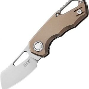 MKM-Maniago Knife Makers Isonzo Linerlock Cleaver TI (2″)