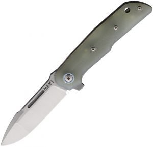 MKM-Maniago Knife Makers Clap Linerlock Jade G10 (3″)