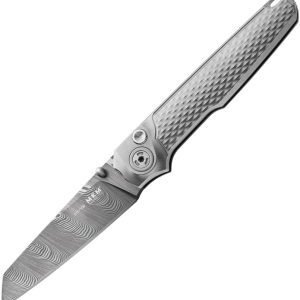 MKM Maniago Miura Knife Gray Damasteel (2.75″)