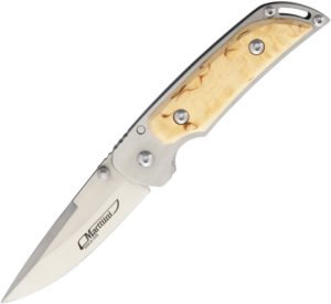 Marttiini MFK-2CB Curly Birch Folder (3.125″)