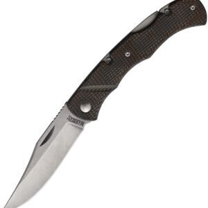 Marbles Lockback Brown Micarta (3.5″)