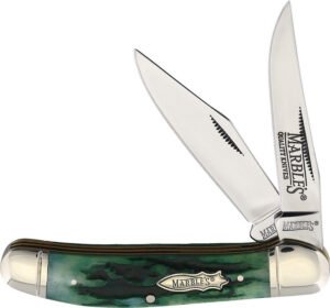 Marbles Copperhead Green Stag Bone