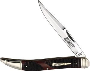 Marbles Toothpick Brown Checkered Bone