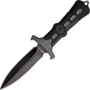 MTech Neck Knife Black (3″)
