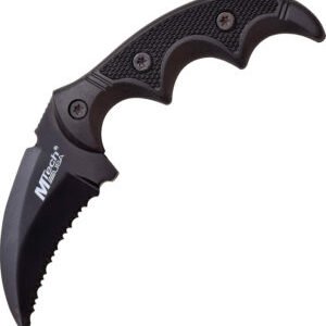 MTech Fixed Blade Knife Black (2″)
