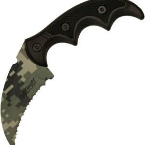 Mtech Fixed Blade Knife Camo (2″)