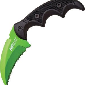 MTech Fixed Blade Knife Green (2″)