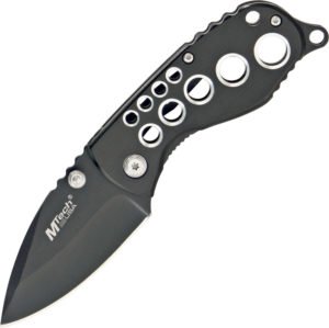 MTech Skeleton Linerlock Black Knife